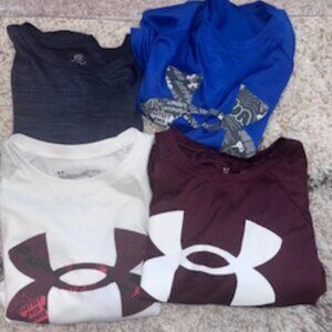 Lot of boys LS shirts UA, YLG